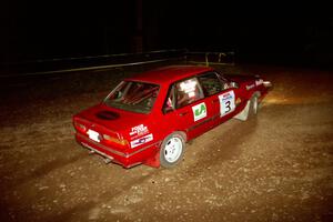 Jon Kemp / Gail McGuire Audi 4000 Quattro on SS12, Painter Run II.