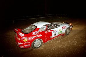 Ralph Kosmides / Ken Cassidy Toyota Supra Turbo on SS12, Painter Run II.