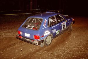 Mark Utecht / Brenda Corneliusen Dodge Omni GLH-Turbo on SS12, Painter Run II.