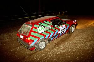 Brian Vinson / Luke Stuart VW GTI on SS12, Painter Run II.