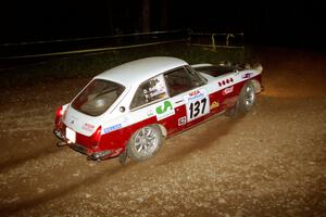 Phil Smith / Dallas Smith MGB-GT on SS12, Painter Run II.