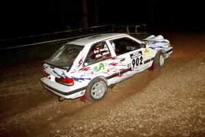 Marty Allen / Peter Watt Mazda 323GTX on SS12, Painter Run II.