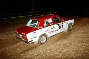 Dan Cook / Bill Rhodes Datsun 510 on SS12, Painter Run II.