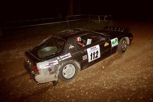 Jens Larsen / Bob Barrall Mazda RX-7 on SS12, Painter Run II.