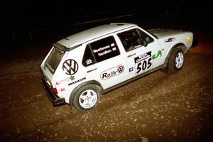 Jon Hamilton / Josh Westhoven VW Rabbit on SS12, Painter Run II.