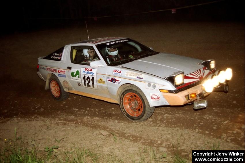 Mark Bowers / Duffy Bowers Mitsubishi Starion on SS8, Rim Stock.