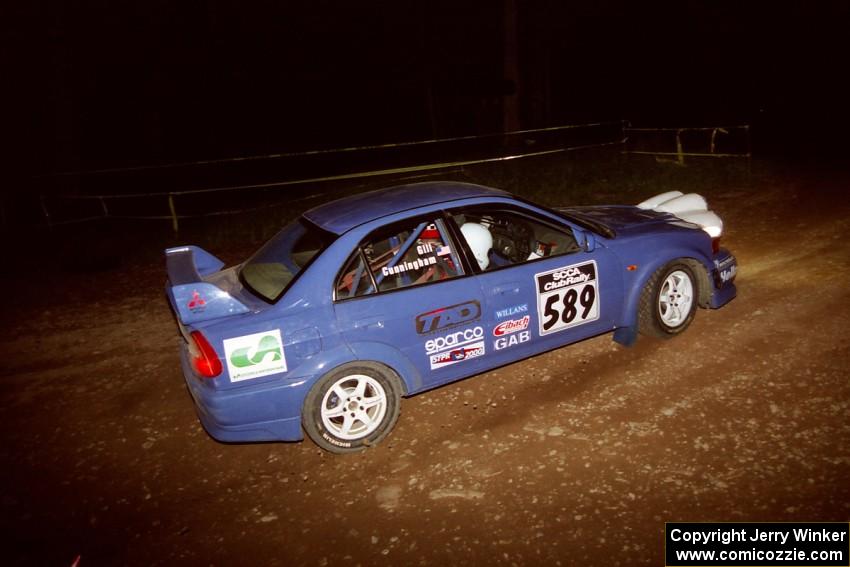 Peter Cunningham / Jim Gill Mitsubishi Lancer Evo VI on SS12, Painter Run II.