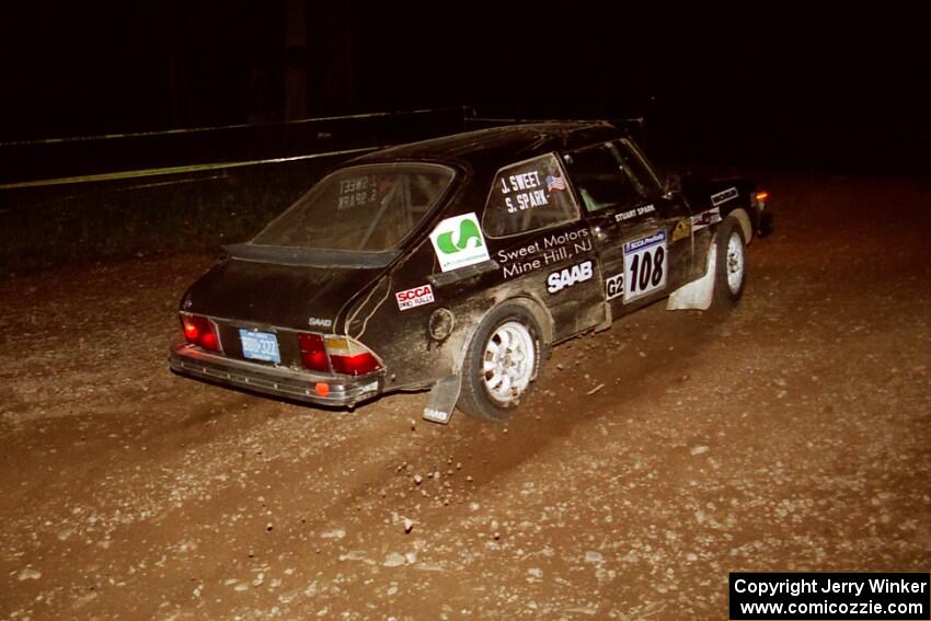 Jerry Sweet / Stuart Spark SAAB 99EMS on SS12, Painter Run II.