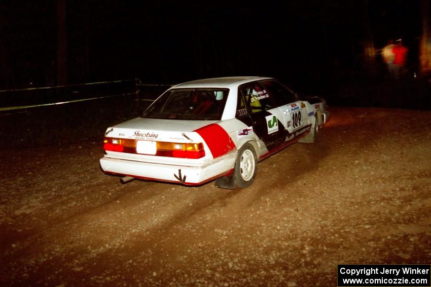 James Frandsen / Jeff Williams Audi 200 Quattro on SS12, Painter Run II.