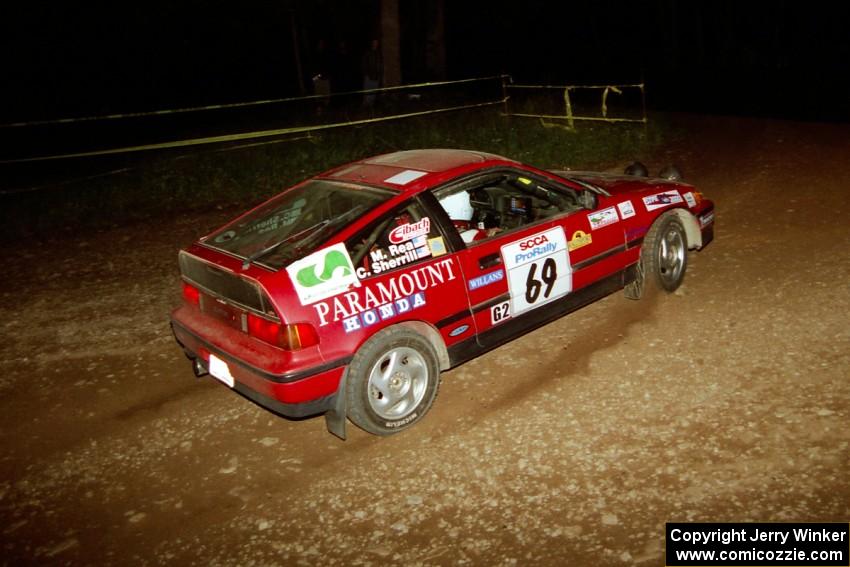 Charles Sherrill / Mark Rea Honda CRX Si on SS12, Painter Run II.