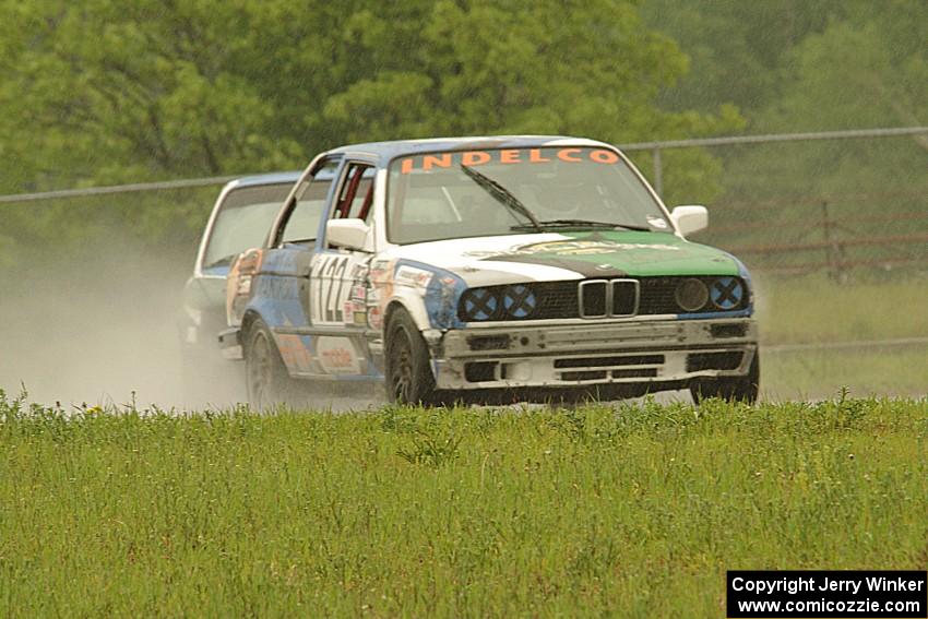 Team Endurance BMW 325i and Dirty Thirty Motorsports BMW 325i