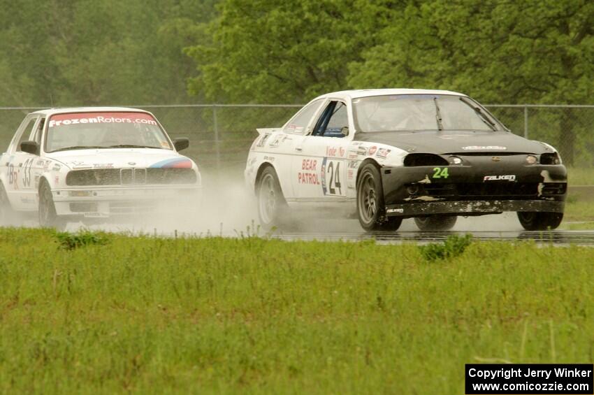 Bear Patrol Lexus SC400 and Tubby Butterman Racing 2 BMW 325