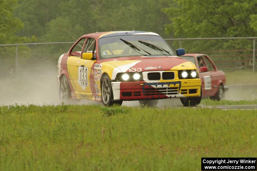 Tubby Butterman Racing 1 BMW 325 and Cheap Shot Racing BMW 325is