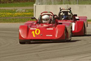 Bill Parenteau's and Jerret Gerber's Spec Racer Fords