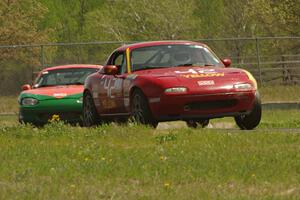 Greg Youngdahl's and Erik Nelson's Spec Miata Mazda Miatas