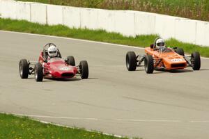 Jeff Ingebrigtson's Caldwell D9 and Rich Stadther's Dulon LD-9 Formula Fords