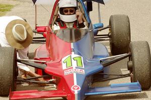 Kirk Bendix's Reynard CFC Club Formula Continental on the pre-grid