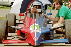 Kirk Bendix's Reynard CFC Club Formula Continental on the pre-grid