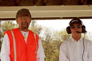 Corner workers Bob Brist and Cal Steffan