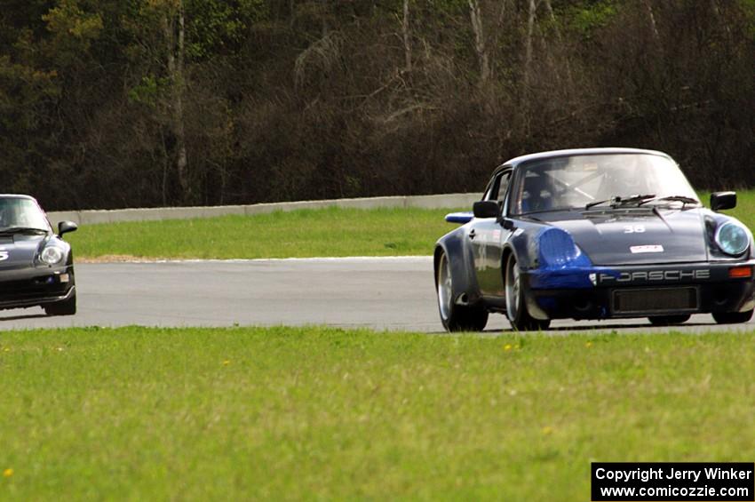 Craig Stephens' ITE-2 Porsche 911 and Phil Magney's ITE-2 Porsche 993