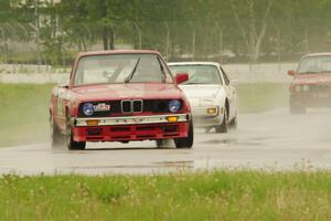 Missing Link Motorsports BMW 325, Team Fugu Porsche 924 and Probs Racing BMW 325
