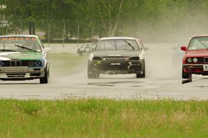 L to R) Team Endurance BMW 325i, Bear Patrol Lexus SC400 and Cheap Shot Racing BMW 325is