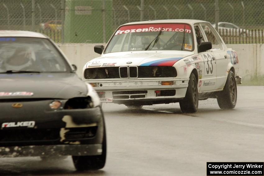 Tubby Butterman Racing 2 BMW 325 chases the Bear Patrol Lexus SC400