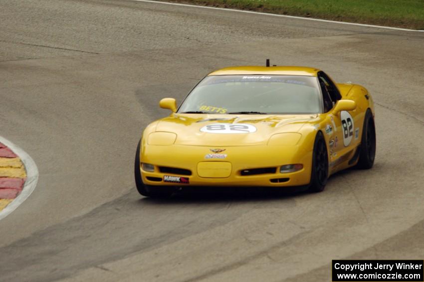 Norman Betts' Chevy Corvette