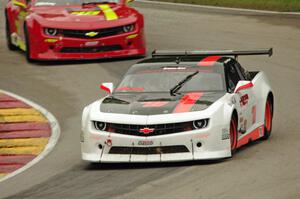 David Mazyck's and Nathan Stokey's Chevy Camaros