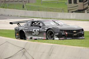 Tom West's Chevy Camaro was a DNF