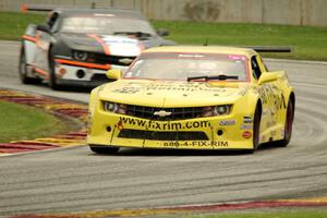 Bob Stretch's and Britt Casey's Chevy Camaros