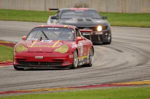 Clint Sawinski's Porsche GT3 Cup and Todd Napieralski's Chevy Camaro