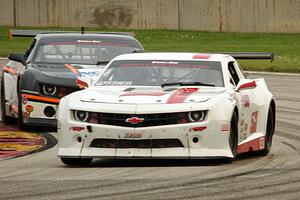 Frank Lussier's and Britt Casey's Chevy Camaros