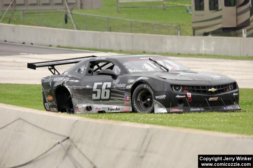 Tom West's Chevy Camaro was a DNF