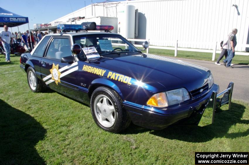 Ford Mustang patrol car