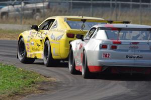 Tom Sheehan's and Jed Copham's Chevy Camaros