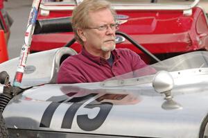 John Hertsgaard sits in his Formula Junior Special