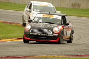 Glenn Nixon's MINI Cooper and Ryan Reed's Honda Fix