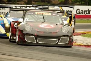 Tim Bergmeister's Porsche GT3R, James Sofronas' Audi R8 Ultra and Alex Figge's McLaren 12C GT3