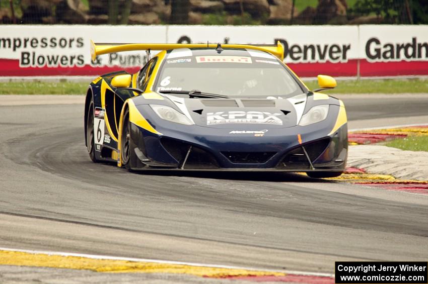 Robert Thorne's McLaren 12C GT3