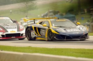 Robert Thorne's McLaren 12C GT3 and Brian Kleeman's Nissan 370Z