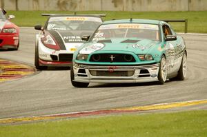 Erik Davis' Ford Mustang Boss 302S and Brian Kleeman's Nissan 370Z