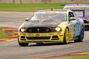 Jack Roush, Jr.'s Ford Mustang Boss 302S and Mark Klenin's Aston Martin Vantage GT4