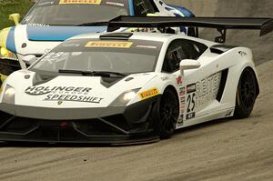 Tomas Enge's Lamborghini Gallardo FL2 and James Sofronas' Audi R8 Ultra