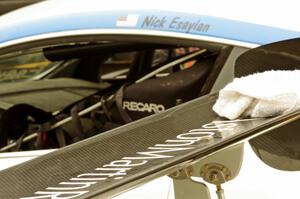 Jorge De La Torre's and Nick Esayian's Aston Martin Vantage GT4s