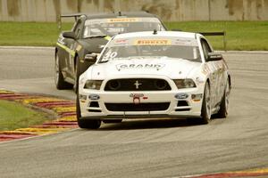 Dean Martin's Ford Mustang Boss 302S and Lawson Aschenbach's Chevy Camaro