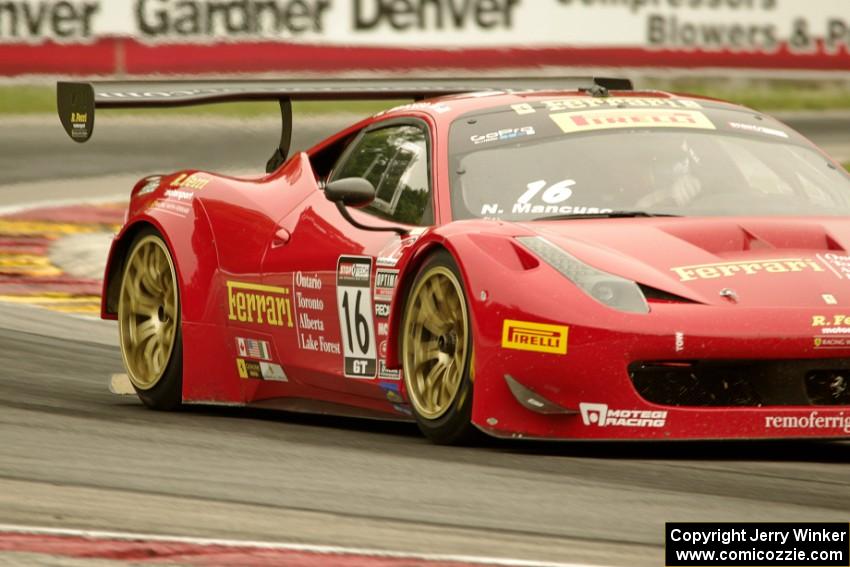 Nick Mancuso's Ferrari 458 Italia GT3