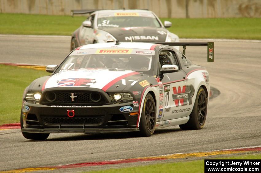 Alec Udell's Ford Mustang Boss 302S and Ric Bushey's Nissan 370Z