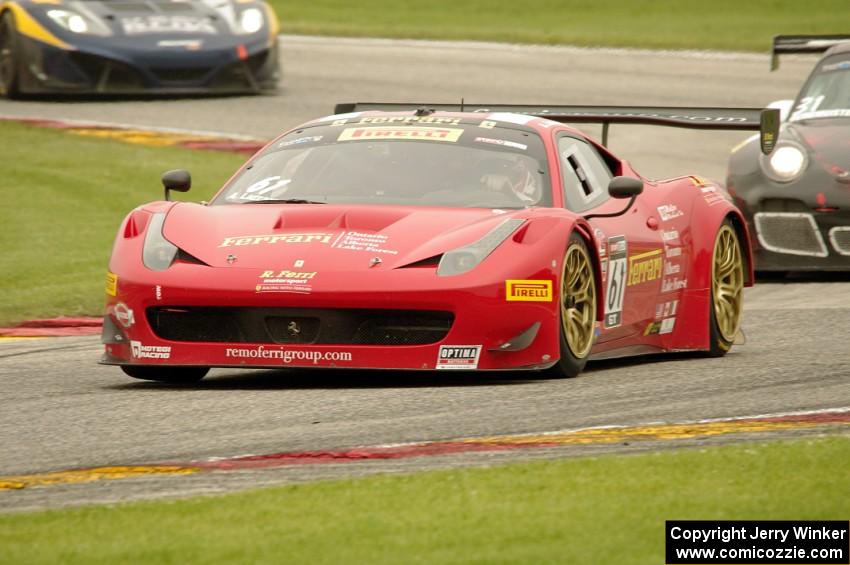 Anthony Lazzaro's Ferrari 458 Italia GT3