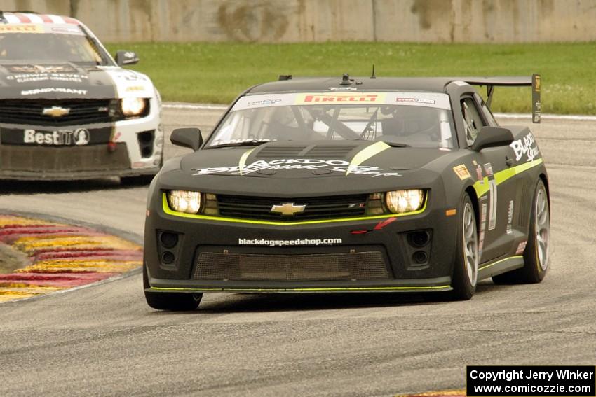 Lawson Aschenbach's and Andy Lee's Chevy Camaros